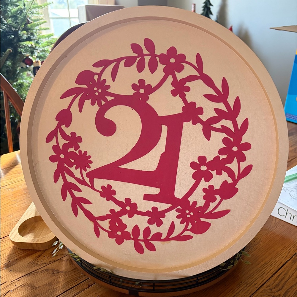 Custom Made 21 sign